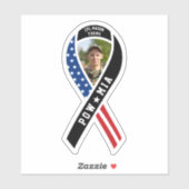 Benutzerdefiniertes Foto für das POW/MIA-Militäris Aufkleber (Blatt)