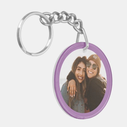 Benutzerdefiniertes Foto für den besten Freund Ers Schlüsselanhänger (Vorderseite links)