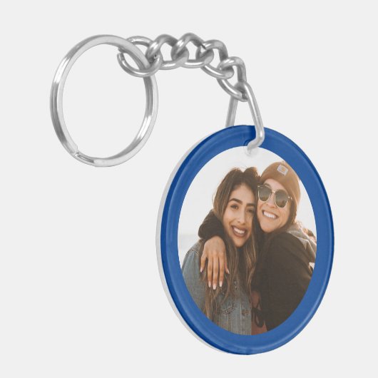 Benutzerdefiniertes Foto für den besten Freund Ers Schlüsselanhänger (Vorderseite links)