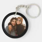 Benutzerdefiniertes Foto für den besten Freund Ers Schlüsselanhänger (Rückseite)