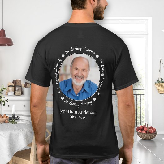 Benutzerdefiniertes Foto für den liebenden Gedächt T-Shirt