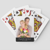 Benutzerdefiniertes Foto für den Namen Kartenspiel Spielkarten (Rückseite)