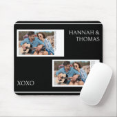 Benutzerdefiniertes Foto für den Schwarzen Minimal Mousepad (Mit Mouse)