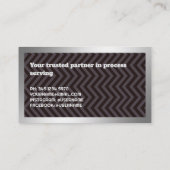 Benutzerdefiniertes Foto für den Server Visitenkarte (Rückseite)