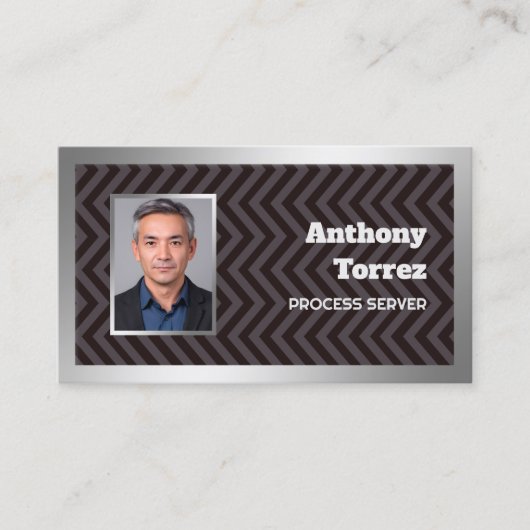 Benutzerdefiniertes Foto für den Server Visitenkarte (Vorderseite)