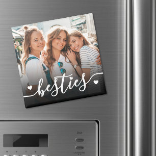 Benutzerdefiniertes Foto für die besten Freunde Magnet