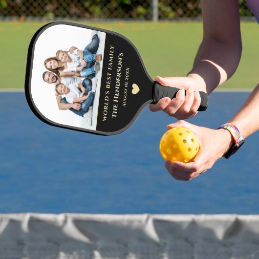 Benutzerdefiniertes Foto für die Familie Pickleball Schläger (InSitu)