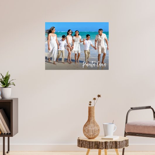 Benutzerdefiniertes Foto für die Familie Poster (Wohnzimmer 3)