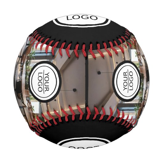 Benutzerdefiniertes Foto für die Firma "Black Add" Baseball (Rückseite)
