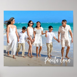 Benutzerdefiniertes Foto für die Speicher-Familie Poster