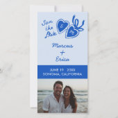 Benutzerdefiniertes Foto für digitale Hörbücher Sa Save The Date (Vorderseite)