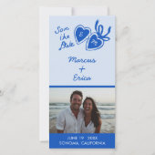 Benutzerdefiniertes Foto für digitale Hörbücher Sa Save The Date (Vorderseite)