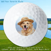 Benutzerdefiniertes Foto für Haustiere Einfach Per Golfball
