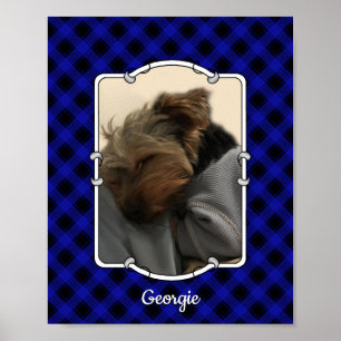 Benutzerdefiniertes Foto für Haustiere klassisch b Poster