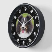 Benutzerdefiniertes Foto für Haustiere mit Stiftve Uhr (Winkel)
