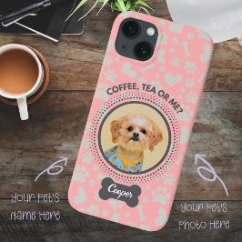 Benutzerdefiniertes Foto für Haustiere & Name Tele Case-Mate iPhone Hülle