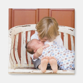 Benutzerdefiniertes Foto für Haustiere und Name-Bi Magnet