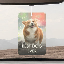 Benutzerdefiniertes Foto für Haustiere und Name de Autolufterfrischer