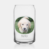 Benutzerdefiniertes Foto für Haustiere, Vorder- un Dosenglas (Rückseite)