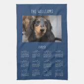 Benutzerdefiniertes Foto für Heimtiere 2023 - Kale Geschirrtuch (Vertikal)