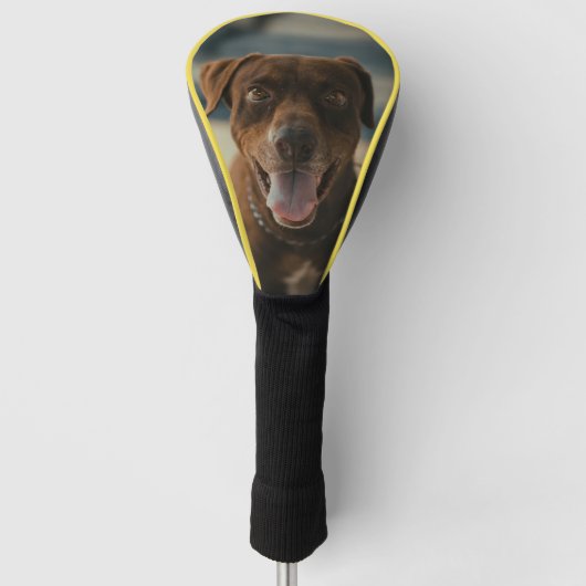 Benutzerdefiniertes Foto für Heimtiere Personalisi Golf Headcover (Vorderseite)