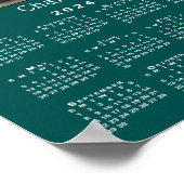 Benutzerdefiniertes Foto für Heimtiere und Name 20 Poster (Ecke)