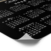 Benutzerdefiniertes Foto für Heimtiere und Name 20 Poster (Ecke)