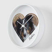 Benutzerdefiniertes Foto für Herzform und Personal Uhr (Winkel)