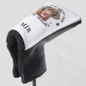 Benutzerdefiniertes Foto für Hunde Bester Vater na Golf Headcover (3/4 Vorderseite)
