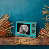 Benutzerdefiniertes Foto für Hunde Fotoplatte (Seite)