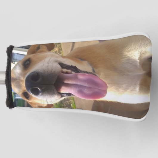 Benutzerdefiniertes Foto für Hunde Golf Headcover (Vorderseite)