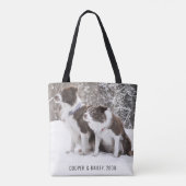 Benutzerdefiniertes Foto für Hunde Haustiere Tasche (Rückseite)