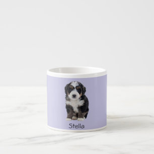 Benutzerdefiniertes Foto für Hunde - Misty Lilac m Espressotasse