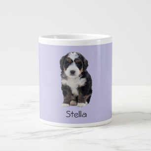 Benutzerdefiniertes Foto für Hunde - Misty Lilac m Jumbo-Tasse