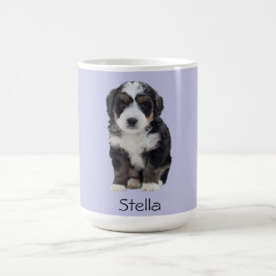 Benutzerdefiniertes Foto für Hunde - Misty Lilac m Kaffeetasse