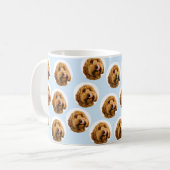 Benutzerdefiniertes Foto für Hunde | Niedliches Pe Kaffeetasse (Vorderseite Links)