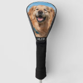 Benutzerdefiniertes Foto für Hunde Personalisiert Golf Headcover (Vorderseite)