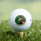 Benutzerdefiniertes Foto für Hunde Personalisiert Golfball (Insitu T-Shirt)