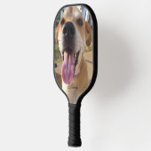 Benutzerdefiniertes Foto für Hunde Personalisiert Pickleball Schläger (Links)