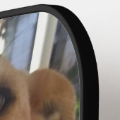 Benutzerdefiniertes Foto für Hunde Personalisiert Pickleball Schläger (Linke Seite)