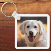 Benutzerdefiniertes Foto für Hunde Schlüsselanhänger (Vorderseite)