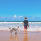 Benutzerdefiniertes Foto für Ihr eigenes Design - Aufkleber (Vorderseite)