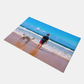 Benutzerdefiniertes Foto für Ihr eigenes Design -  Fußmatte (Schrägansicht)