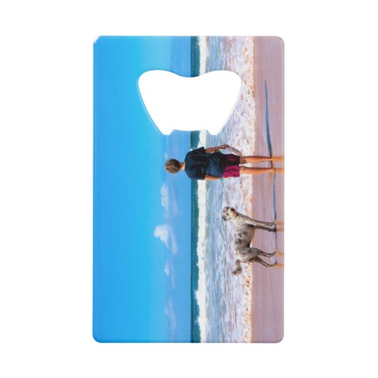 Benutzerdefiniertes Foto für Ihr eigenes Design - Geldbeutel Flaschenöffner (Vorderseite)