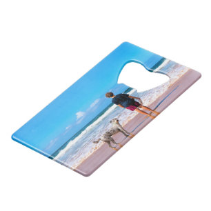 Benutzerdefiniertes Foto für Ihr eigenes Design - Geldbeutel Flaschenöffner