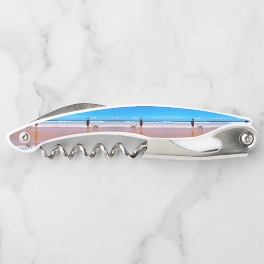 Benutzerdefiniertes Foto für Ihr eigenes Design - Kellnermesser (Rückseite)