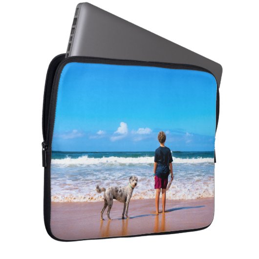 Benutzerdefiniertes Foto für Ihr eigenes Design -  Laptopschutzhülle (Vorne Rechts)