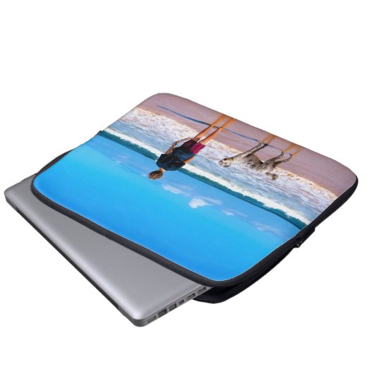 Benutzerdefiniertes Foto für Ihr eigenes Design - Laptopschutzhülle (Vorne Knopf)