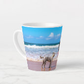 Benutzerdefiniertes Foto für Ihr eigenes Design - Milchtasse (Linke Ecke)