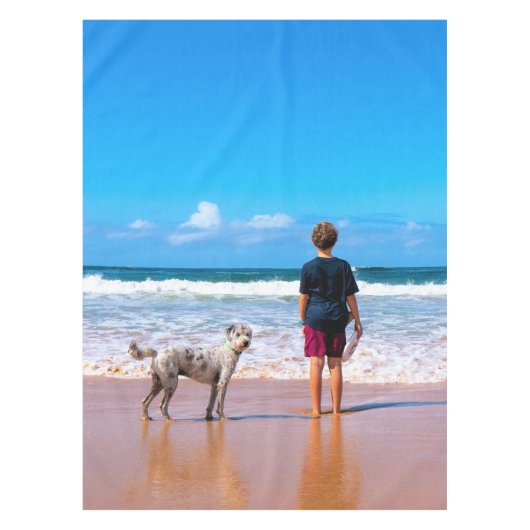 Benutzerdefiniertes Foto für Ihr eigenes Design -  Tischdecke (Vorderseite)